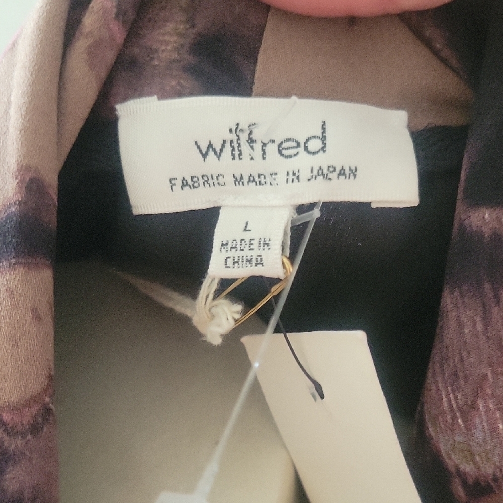 WILFRED SABINE NEW Cowl Neck ‎ Sundress L Luxury Designer Coastal Beach Comfort - Picture 3 of 13